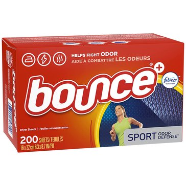 Bounce Sport Odor Defense Dryer Sheets