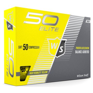 Wilson Staff 50 Elite 12pk Golf Balls