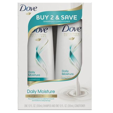 Dove Beauty Shampoo And Conditioner 2pack