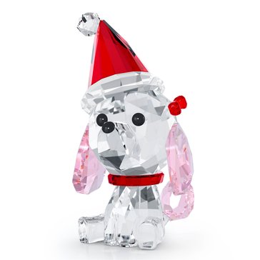 Swarovski Holiday Cheers Poodle Figurine