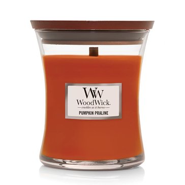 Woodwick Pumpkin Praline 10oz Medium Candle