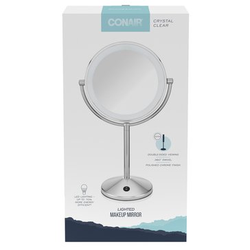 Conair Led 1X/10X Polish Chrome Mirror_D