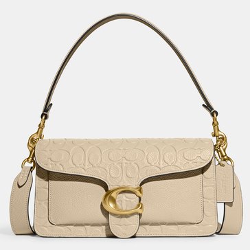 Coach Signature Leather Tabby Shoulder Bag