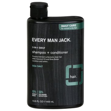 Every Man Jack 2-in-1 Daily Shampoo and Conditioner Sea Salt