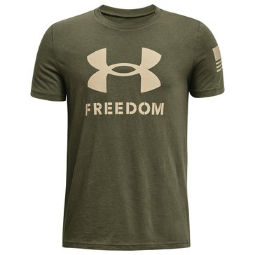 Under Armour Big Boys' Freedom Logo Tee