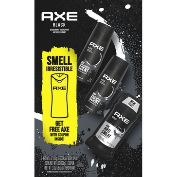 Axe Black Deodorant Trio Gift Set