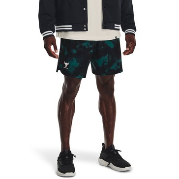 Under Armour Men's Project Rock Printed Woven Shorts