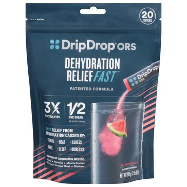 Drip Drop 10G Watermelon Powder, 20-servings