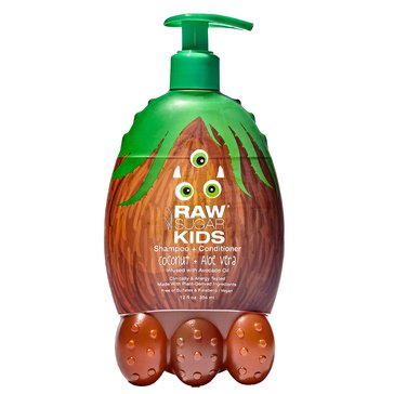 Raw Sugar Coconut Aloe Vera Kids Shampoo Conditioner