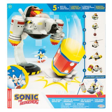 Sonic The Hedgehog Egg Mobile Battle Set