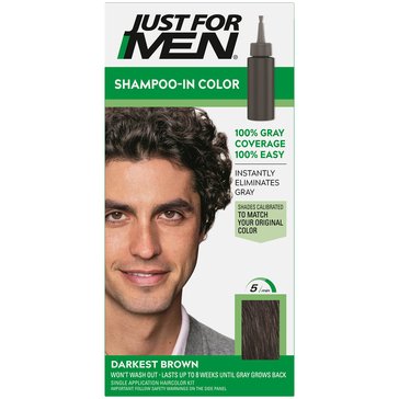 Just For Men Shampoo In Color