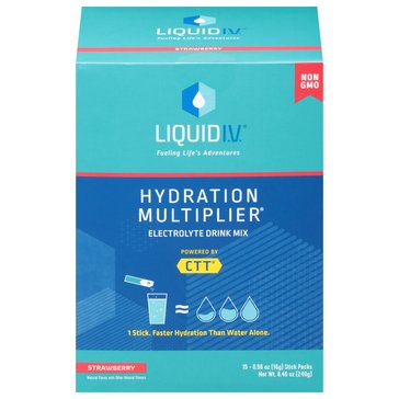 Liquid I.V. Hydration Multiplier Powder, 15-servings