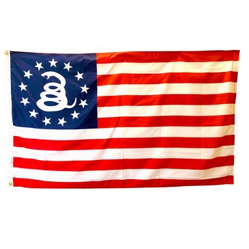 Don't Tread On Me American Snake Flag