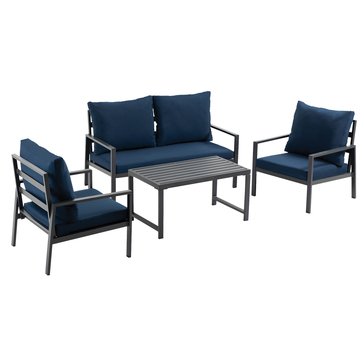 Harbor Home Tidewater 4-Piece Chat Set