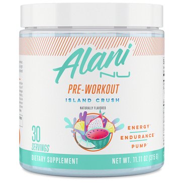 Alani Nu Preworkout Powder, 30-servings