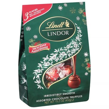 Lindt Holiday Assorted Bag, 15.2oz