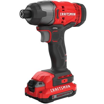 Craftsman 20-Volt 1/4 Impact Driver Kit