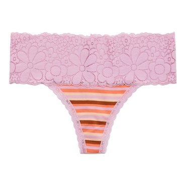 Aerie Womens Pop Lace Thong