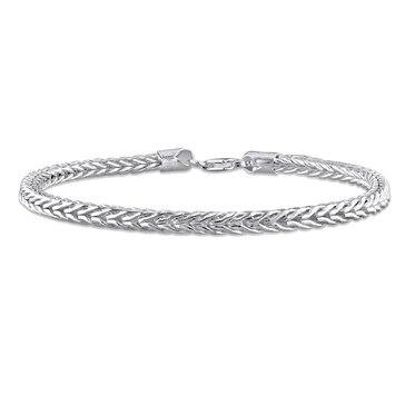 Sofia B. Sterling Silver Foxtail Chain Anklet
