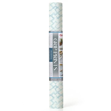 Con-tact Grip Prints Trellis Non-adhesive Shelf Liner, 18