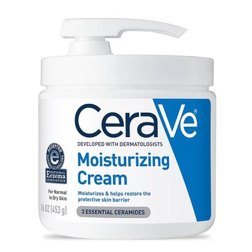 CeraVe Moisturizing Cream with Pump for Normal to Dry Skin