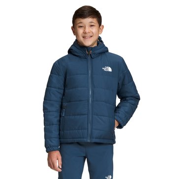 The North Face Big Boys' Reversible Mount Chimbo Full-Zip Hooded Jacket