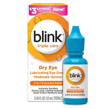 Blink Triple Care Lubricating Eye Drops