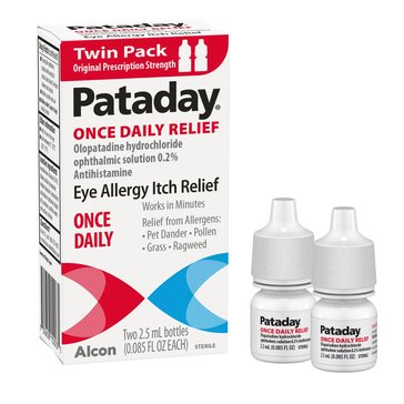 Pataday Once Daily 2 Pack Allergy Relief Eye Drops