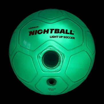 Tangle Nightball Size 5 Teal Lighted Soccer Ball