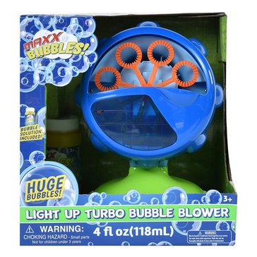 Lightup Turbo Bubble Blower Bubble Machine