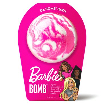 Da Bomb Barbie Pink Swirl Bath Bomb