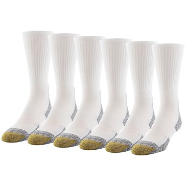 Gold Toe Men's 6-Pack XS Short Crew Sock