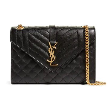 Yves Saint Laurent Envelope Matelasse Medium Bag