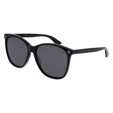 Gucci Women's GG0024S Oval Sunglasses