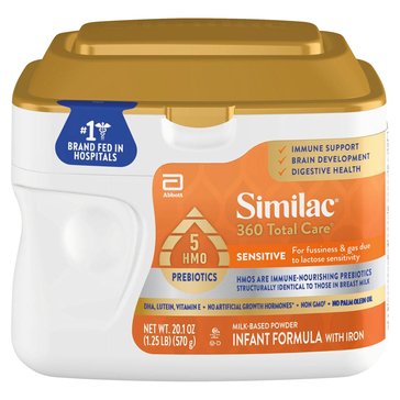 Similac 360 Total Care Sensitive Infant Formula Powder