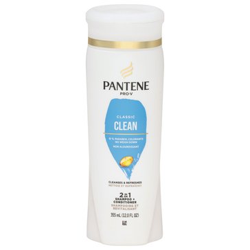 Pantene 2 in 1 Classic Clean Shampoo & Conditioner 12 Oz