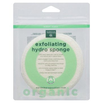 Earth Therapeuctics Organic Cotton Round Sponge