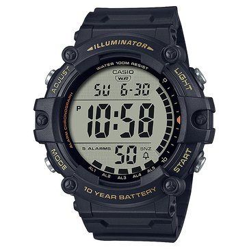 Casio Men's Digital Resin Strap Watch