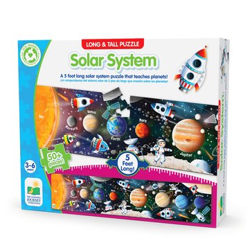 Long &Tall 5' Solar System 51-Piece Puzzle