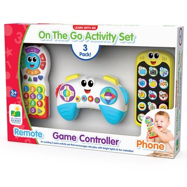 On The Go 3 Pk Set Phone, Remote Controller Activity Set