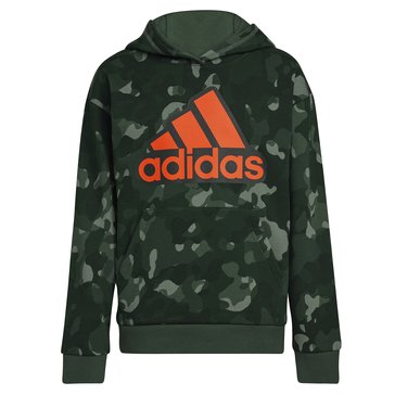 Adidas Core Camo All Over Print Hooded Pullover