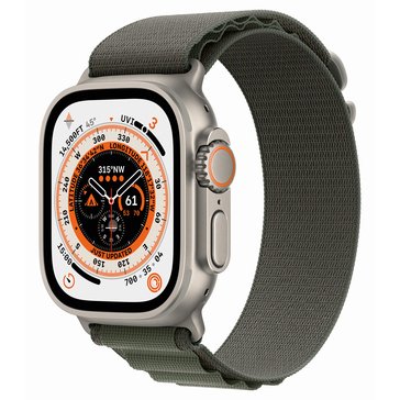 Apple Watch Ultra GPS + Cellular - Green Alpine Loop - Large