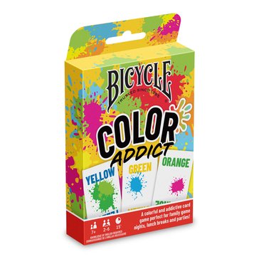 Bicycle Color Addict Playing Cards