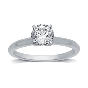 DREAMFUSION4 Lab Grown 3/4ct Diamond Round Solitaire Ring