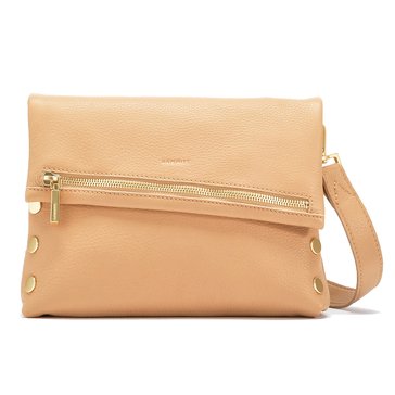 Hammitt VIP Zippered Leather Crossbody Clutch