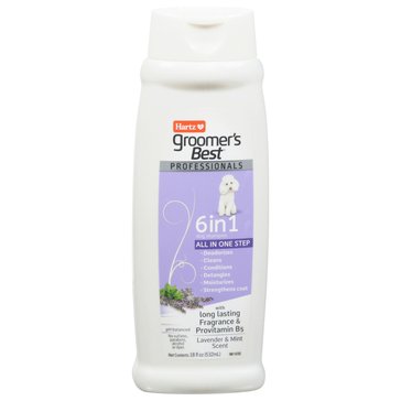 Hartz Groomers Best Professional 6in1 Shampoo with a Lavender Mint Scent