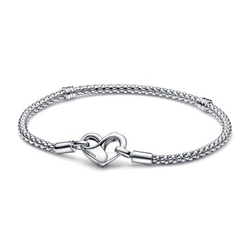 Pandora Moments Studded Chain Bracelet