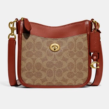 Coach Coated Canvas Signature Chaise Crossbody