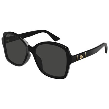 Gucci Women's GG0765SA Polarized Square Sunglasses