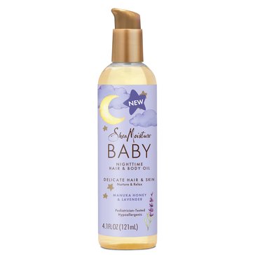 SheaMoisture Baby Nighttime Manuka Honey & Lavender Hair & Body Oil
